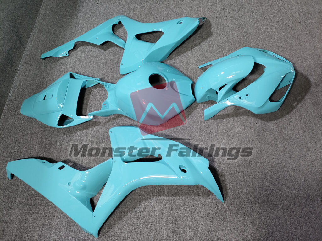 2006 - 2007 Honda CBR1000RR Teal fairing set - ABS injection, custom painted by Monster Fairings