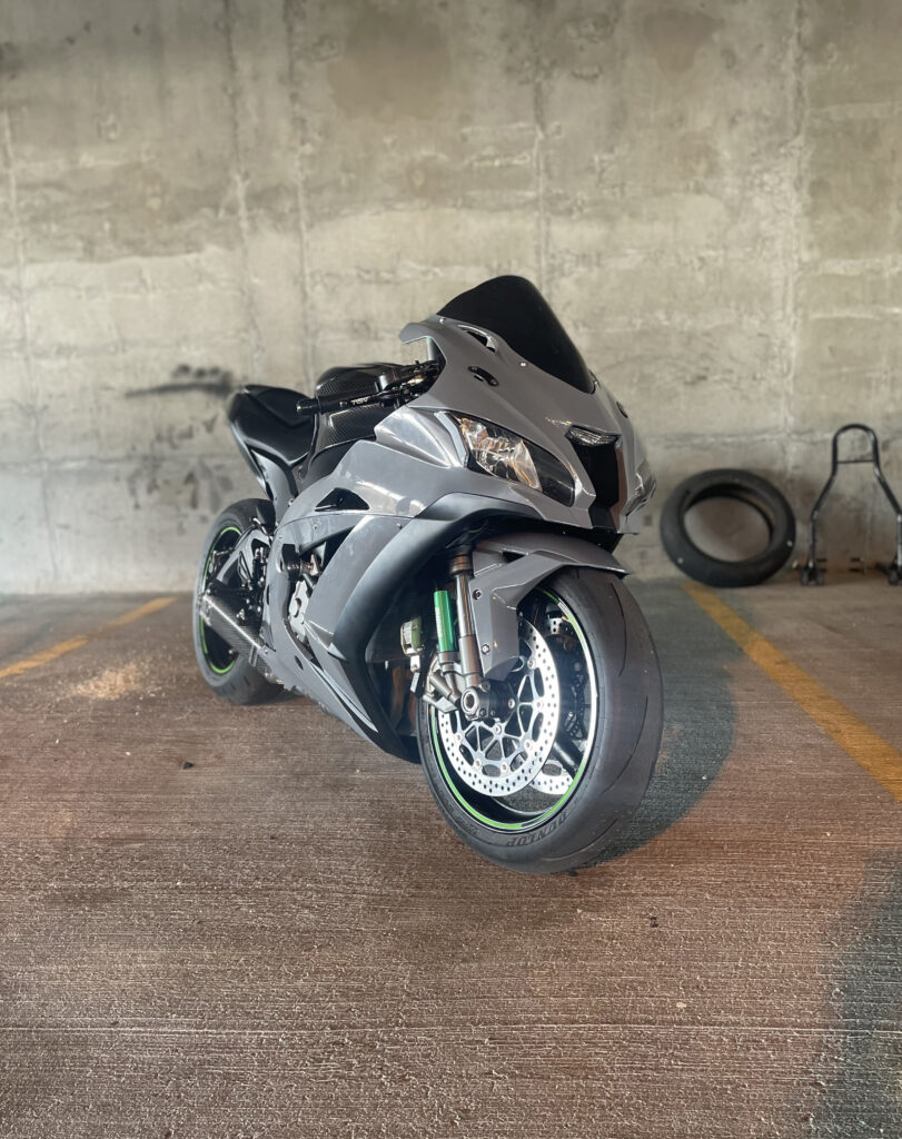 Monster Fairings ABS fairing kit for Kawasaki ZX10R 2016 - 2020 - Gloss Nardo Grey, precise OEM fit
