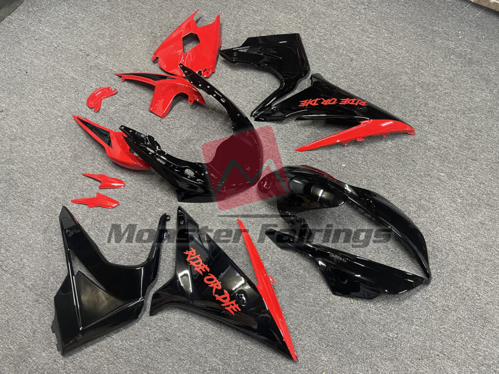 Ride or Die ABS fairings for Triumph Daytona 675 2013 - 2017 - premium OEM fit kit by Monster Fairings
