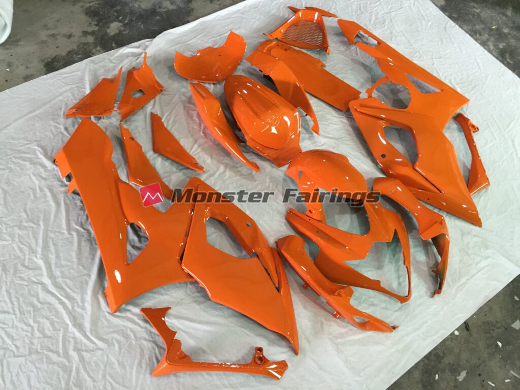 Gloss Orange ABS fairings for Suzuki GSXR 1000 2005 - 2006 - premium OEM fit kit by Monster Fairings