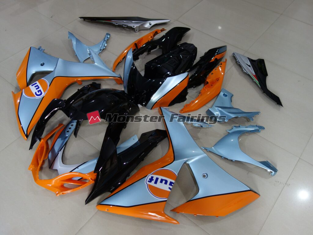 Gulf ABS fairings for Suzuki GSXR 1000 2009 - 2016 - premium OEM fit kit by Monster Fairings