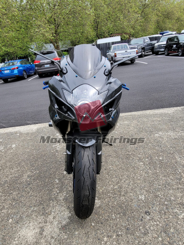 Suzuki GSXR 600 - 750 2006 - 2007 ABS fairings, Carbon Fiber Style - high - quality motorcycle kit by Monster Fairings