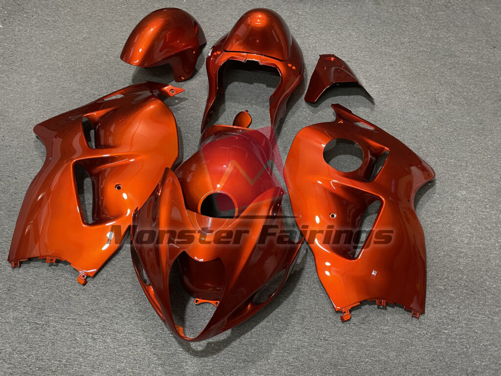 Gloss Orange ABS fairings for Suzuki GSXR 1300 1997 - 2007 - premium OEM fit kit by Monster Fairings