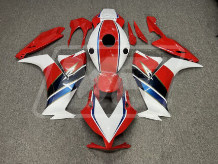 Honda CBR1000RR 2012-2016 Red with White & Blue ABS Fairings | Monster Fairings
