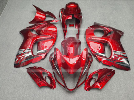 Suzuki GSXR 1300 2008-2020 Bright Red ABS Fairings | Monster Fairings