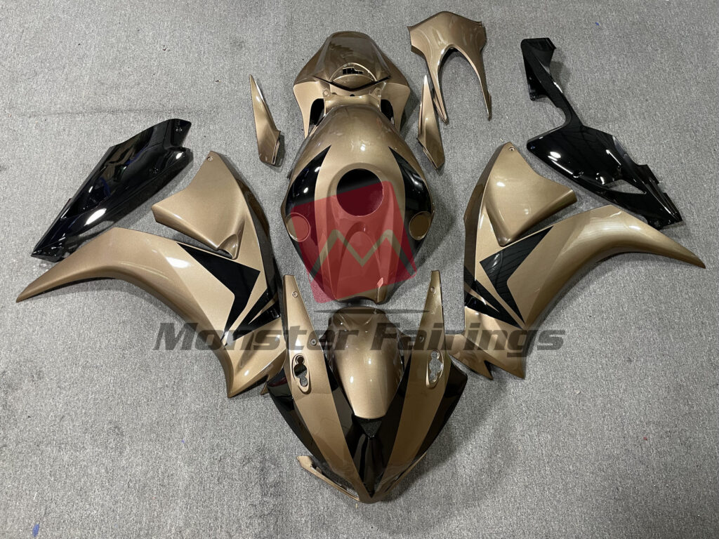 Honda CBR1000RR 2012 - 2016 Brown with Black Style ABS fairings - custom motorcycle bodywork kit by Monster Fairings