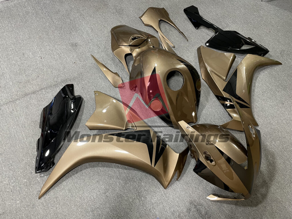 Brown with Black Style ABS fairings for Honda CBR1000RR 2012 - 2016 - premium OEM fit kit by Monster Fairings