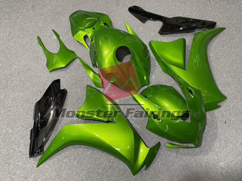 2012 - 2016 Honda CBR1000RR Dark Green fairing set - ABS injection, custom painted by Monster Fairings