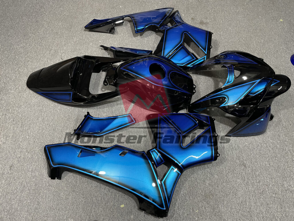 Deep Light Blue ABS fairings for Honda CBR600RR 2005 - 2006 - premium OEM fit kit by Monster Fairings