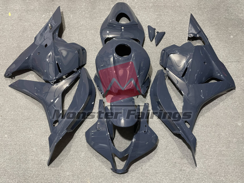 Honda CBR600RR 2009 - 2012 Gloss Dark Nardo Gray ABS fairings - custom motorcycle bodywork kit by Monster Fairings