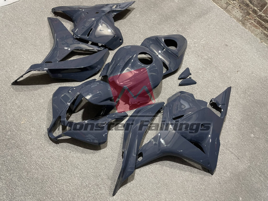 Gloss Dark Nardo Gray ABS fairings for Honda CBR600RR 2009 - 2012 - premium OEM fit kit by Monster Fairings