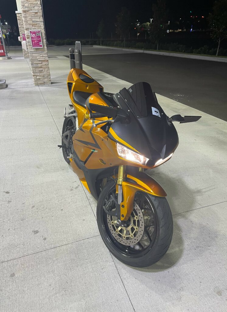 Honda CBR600RR custom ABS fairings 2013 - 2025 in Gloss Gold & Matte Black - durable replacement kit, Monster Fairings