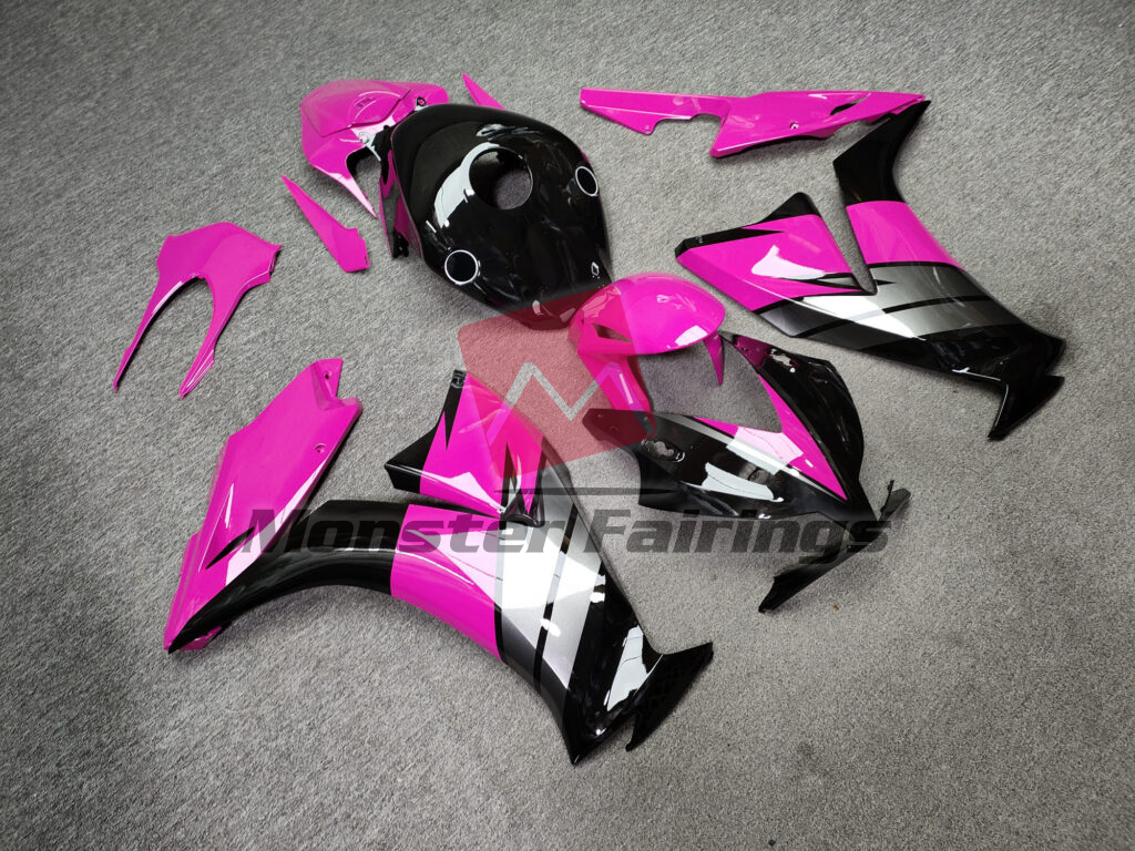 Gloss Pink & and Black with Gray ABS fairings for Honda CBR1000RR 2012 - 2016 - premium OEM fit kit by Monster Fairings