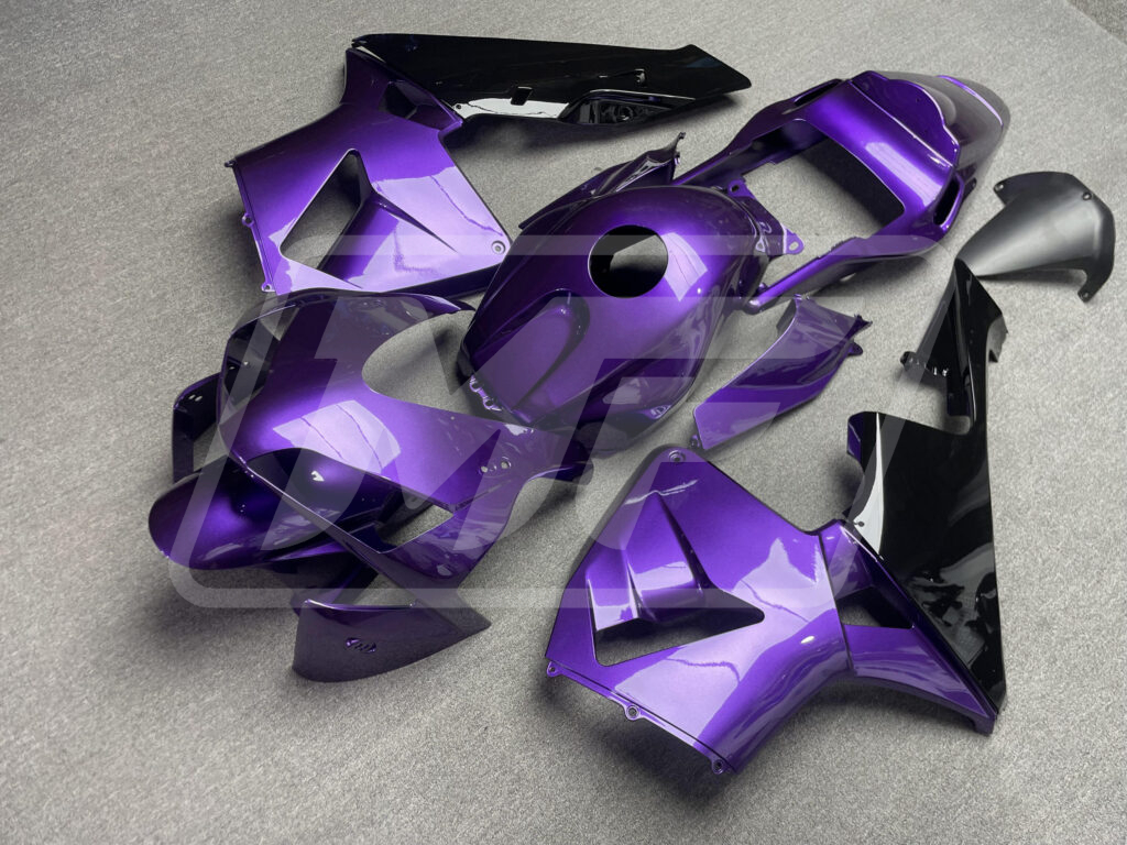 Gloss Purple & and Black ABS fairings for Honda CBR600RR 2003 - 2004 - premium OEM fit kit by Monster Fairings