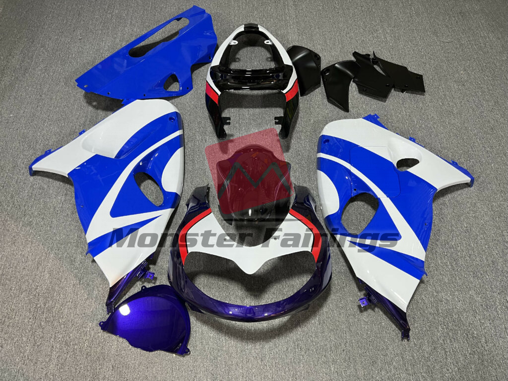 Suzuki TL1000R 1998 - 2003 Blue and Black ABS fairings - custom motorcycle bodywork kit by Monster Fairings