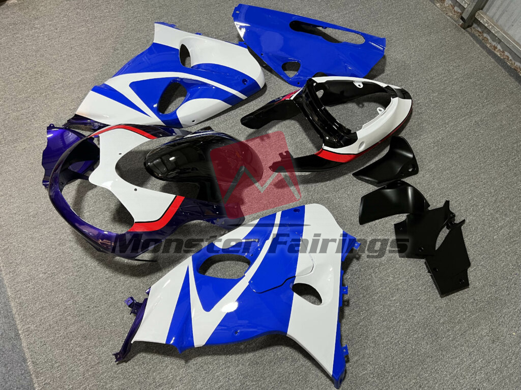 Suzuki TL1000R custom ABS fairings 1998 - 2003 in Blue and Black - durable replacement kit, Monster Fairings