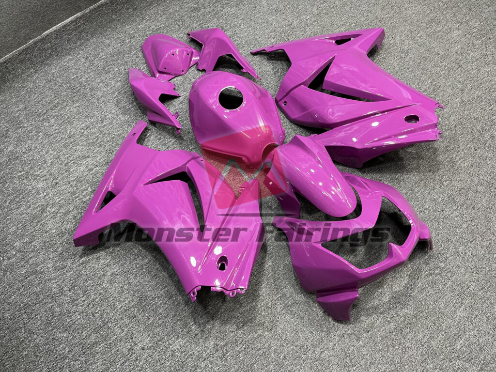 Gloss Pink ABS fairings for Kawasaki Ninja 250 2008 - 2013 - premium OEM fit kit by Monster Fairings
