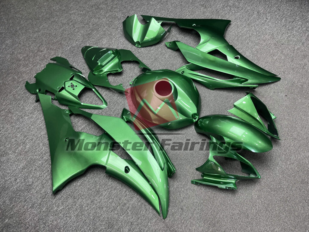Gloss Seafoam Green ABS fairings for Yamaha R6 2008 - 2016 - premium OEM fit kit by Monster Fairings