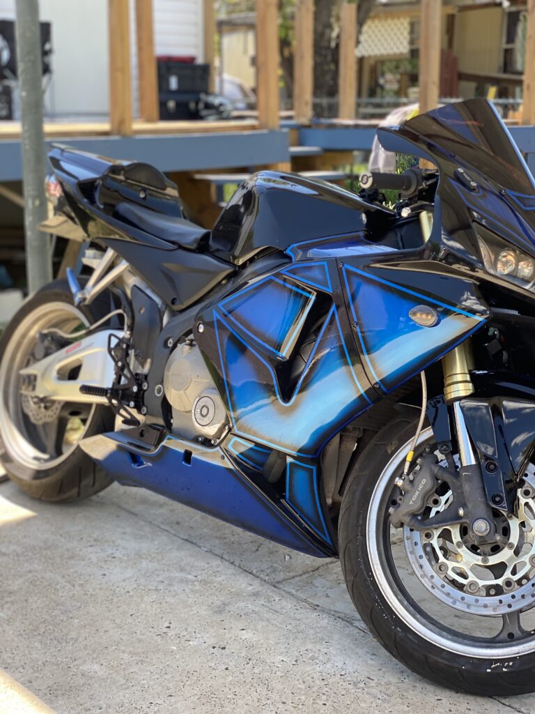 Monster Fairings ABS fairing kit for Honda CBR600RR 2005 - 2006 - Deep Light Blue, precise OEM fit