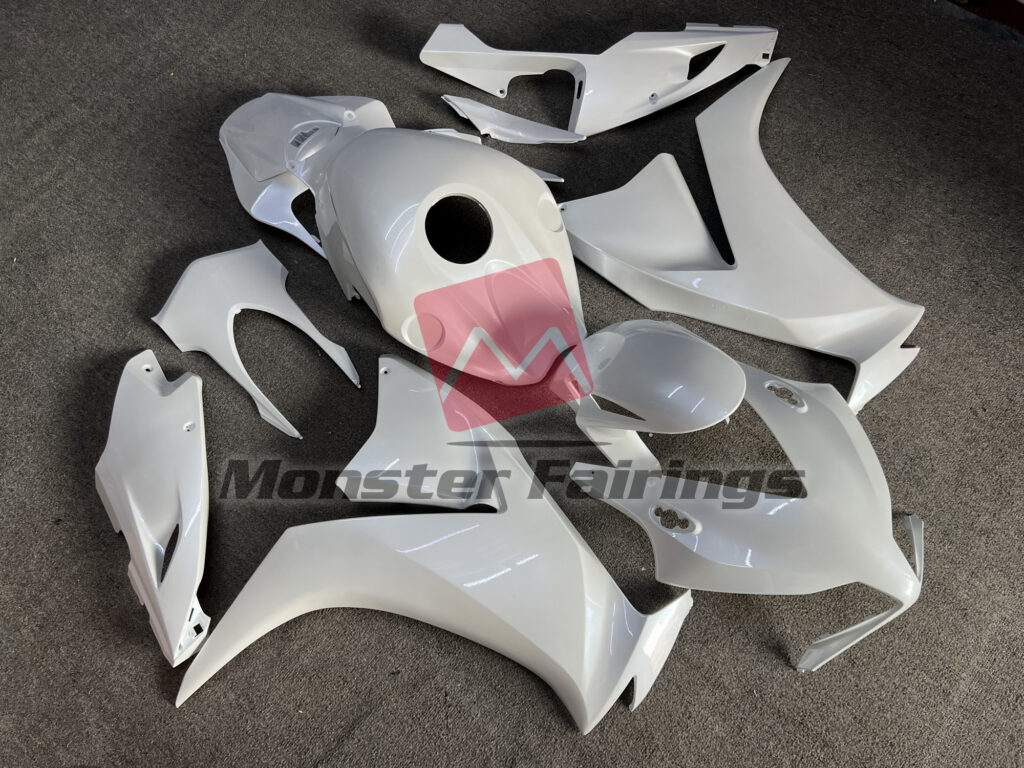 Honda CBR1000RR custom ABS fairings 2012 - 2016 in Pearl White - durable replacement kit, Monster Fairings