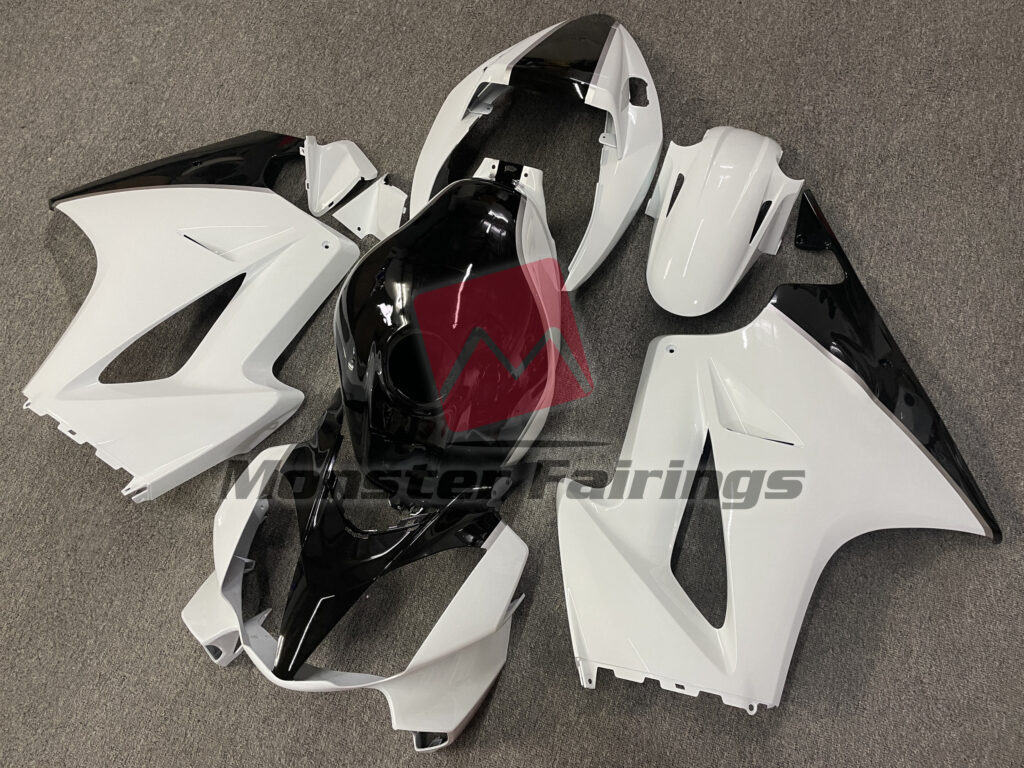 Gloss White & Black ABS fairings for Honda VFR800 2002 - 2012 - premium OEM fit kit by Monster Fairings