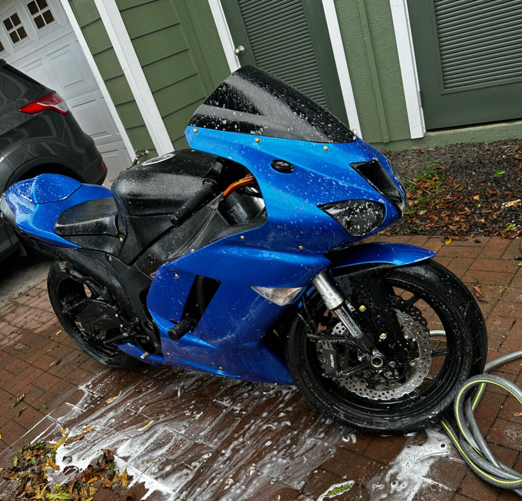 Monster Fairings ABS fairing kit for Kawasaki ZX6R 2007 - 2008 - Gloss Blue, precise OEM fit
