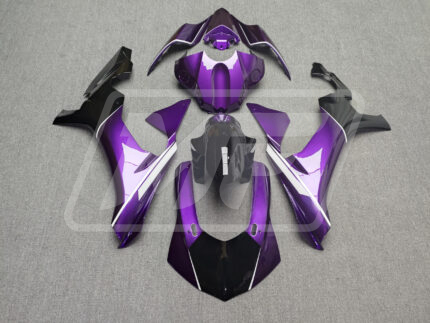 Yamaha R1 2015-2019 Mood Purple & Black ABS Fairings | Monster Fairings