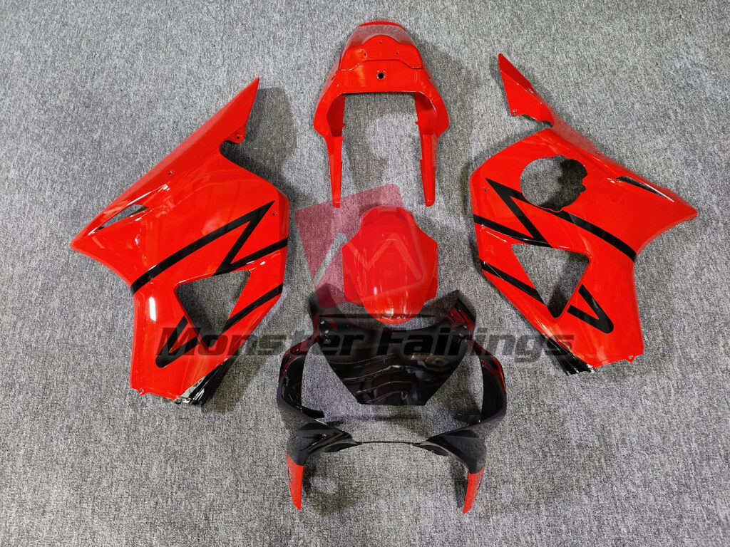 Honda CBR954RR 2002 - 2003 Gloss Red Blade ABS fairings - custom motorcycle bodywork kit by Monster Fairings