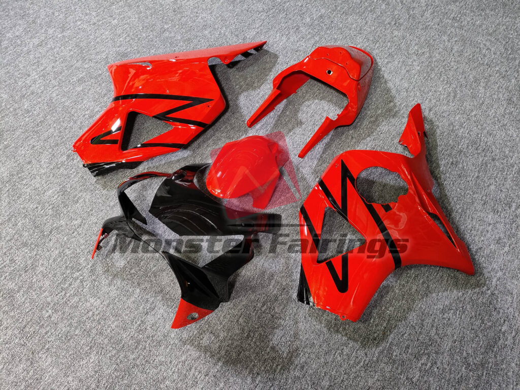 Gloss Red Blade ABS fairings for Honda CBR954RR 2002 - 2003 - premium OEM fit kit by Monster Fairings