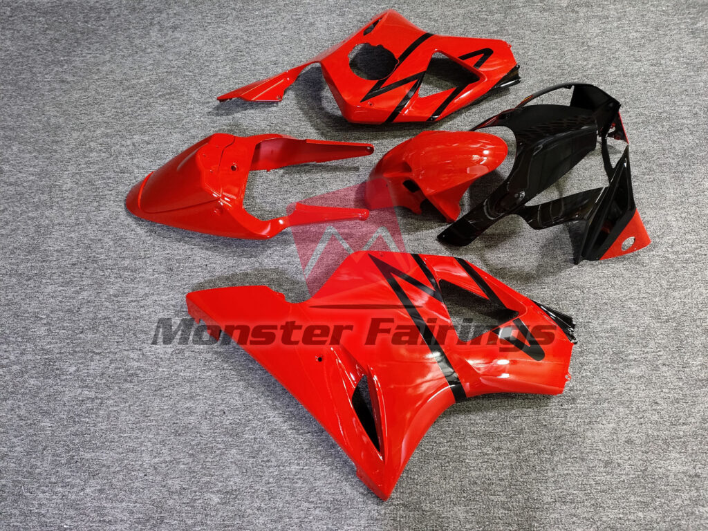 2002 - 2003 Honda CBR954RR Gloss Red Blade fairing set - ABS injection, custom painted by Monster Fairings