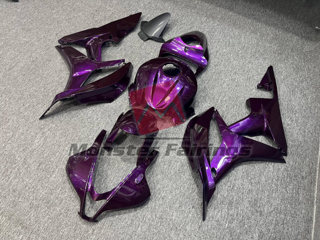 Gloss Pearl Purple ABS fairings for Honda CBR600RR 2007 - 2008 - premium OEM fit kit by Monster Fairings