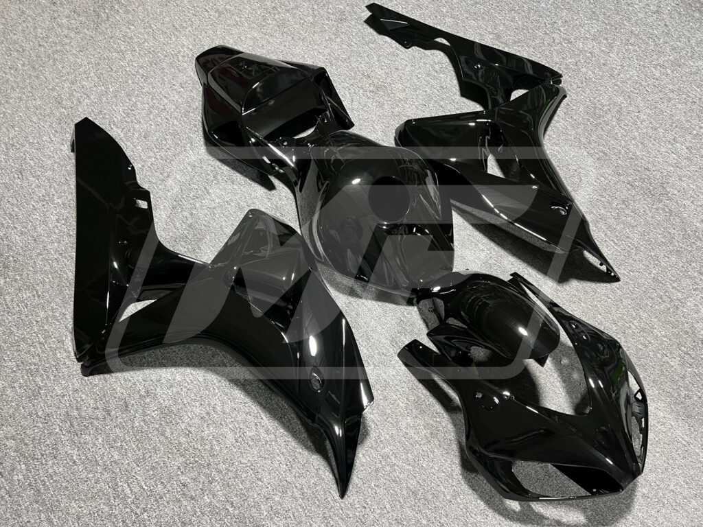 Monster Fairings ABS fairing kit for Honda CBR1000RR 2006 - 2007 Gloss Black, precise OEM fit