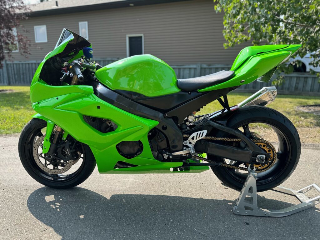 Suzuki GSXR 1000 2005 - 2006 ABS fairings, Gloss Green - high - quality motorcycle kit by Monster Fairings