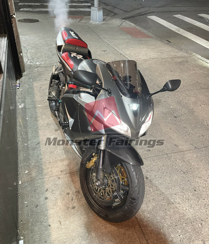 Honda CBR600RR 2005 - 2006 ABS fairings, Gloss Silver - high - quality motorcycle kit by Monster Fairings