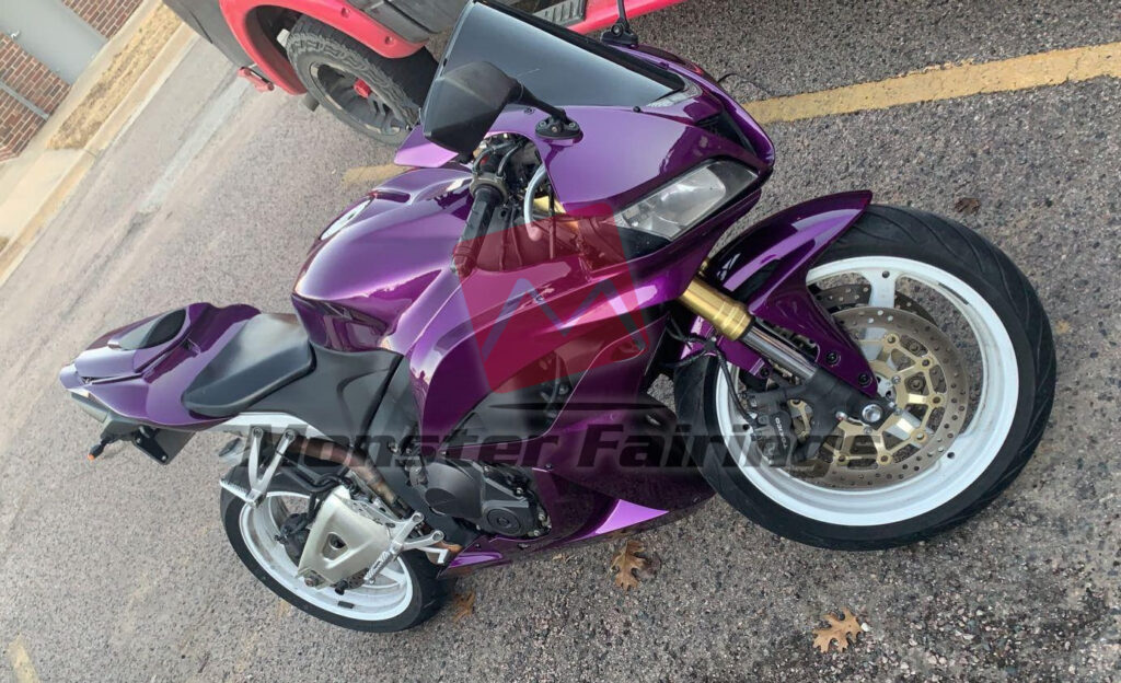 Honda CBR600RR 2007 - 2008 ABS fairings, Gloss Pearl Purple - high - quality motorcycle kit by Monster Fairings