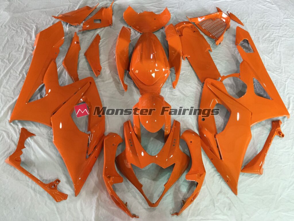 Suzuki GSXR 1000 2005-2006 Gloss Orange ABS Fairings | Monster Fairings