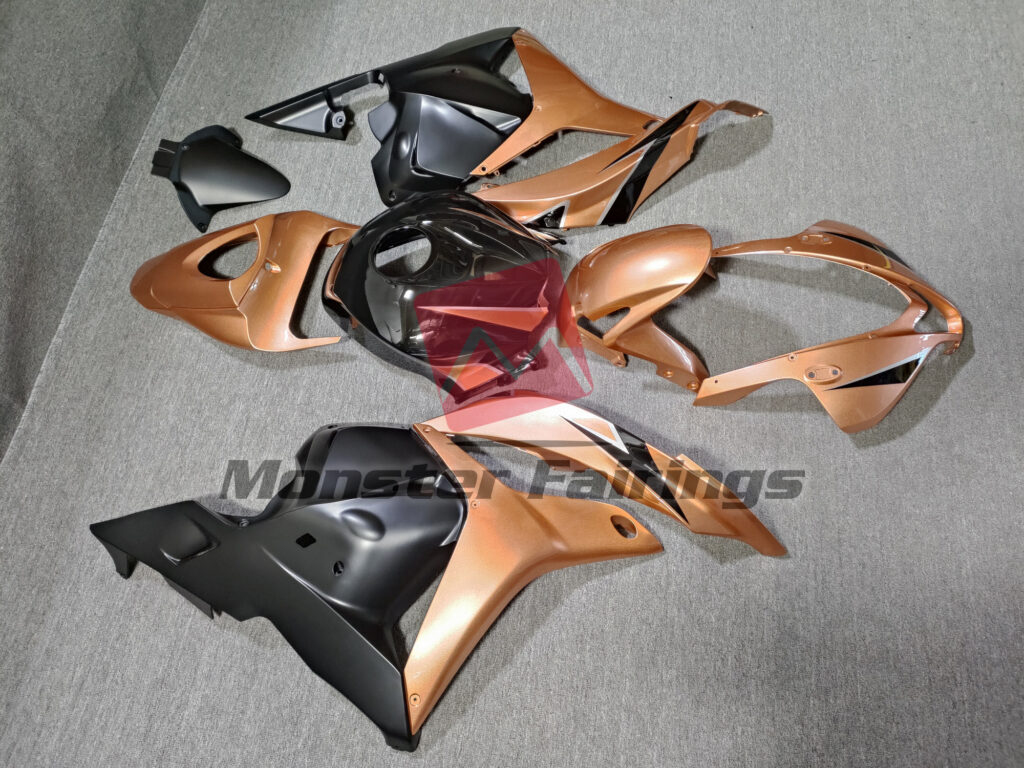 2009 - 2012 Honda CBR600RR Candy Bronze fairing set - ABS injection, custom painted by Monster Fairings