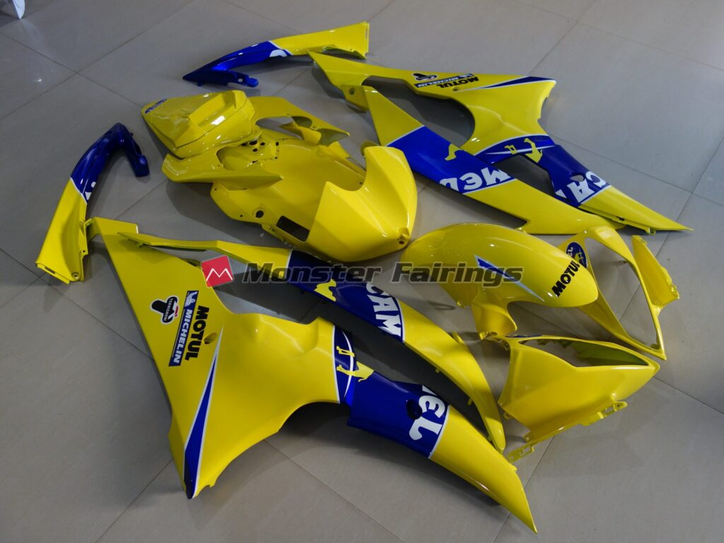 Gloss Yellow Camel ABS fairings for Yamaha R6 2008 - 2016 - premium OEM fit kit by Monster Fairings