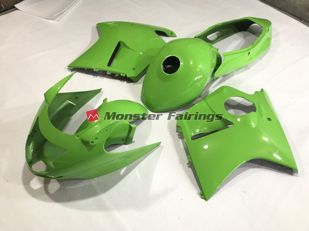 Gloss Green ABS fairings for Honda CBR1100XX 1999 - 2007 - premium OEM fit kit by Monster Fairings