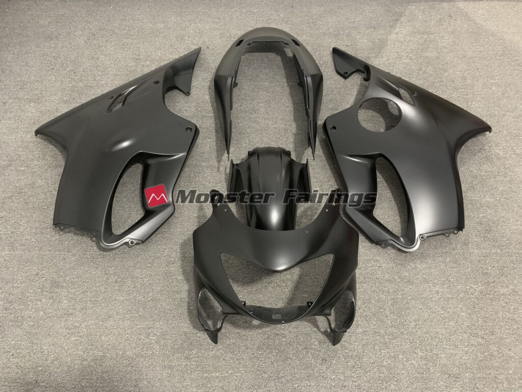 Honda CBR600 F4 1999 - 2000 Plain Matte Grey ABS fairings - custom motorcycle bodywork kit by Monster Fairings