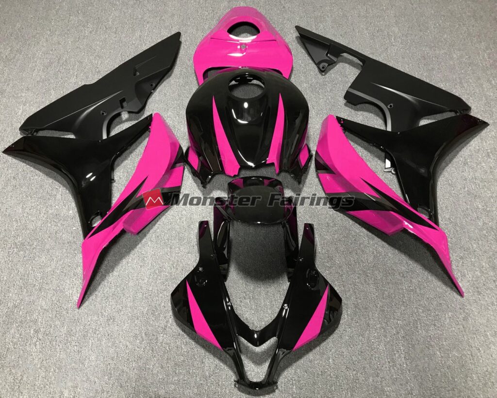Honda CBR600RR 2007 - 2008 Pink Special Design ABS fairings - custom motorcycle bodywork kit by Monster Fairings
