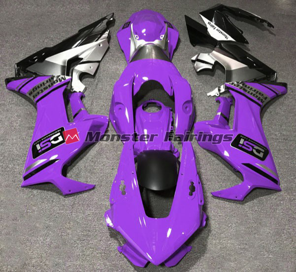 Honda CBR1000RR 2017 - 2025 Gloss Purple DSI ABS fairings - custom motorcycle bodywork kit by Monster Fairings