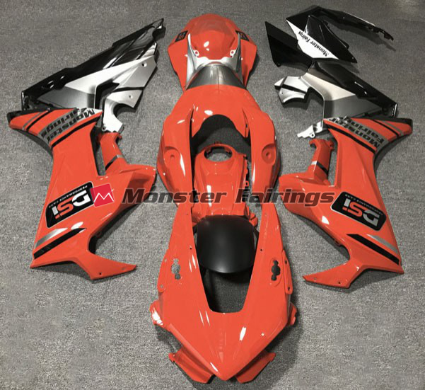 Honda CBR1000RR 2017 - 2025 Gloss Orange DSI ABS fairings - custom motorcycle bodywork kit by Monster Fairings
