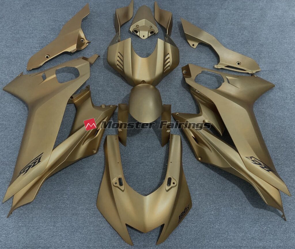 Yamaha R6 2017 - 2022 Matte Brown ABS fairings - custom motorcycle bodywork kit by Monster Fairings