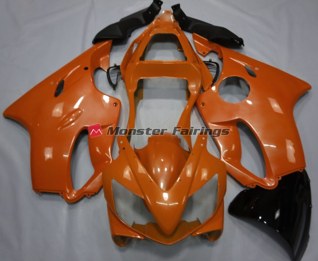 Honda CBR600 F4i 2001 - 2003 Pearl Orange ABS fairings - custom motorcycle bodywork kit by Monster Fairings