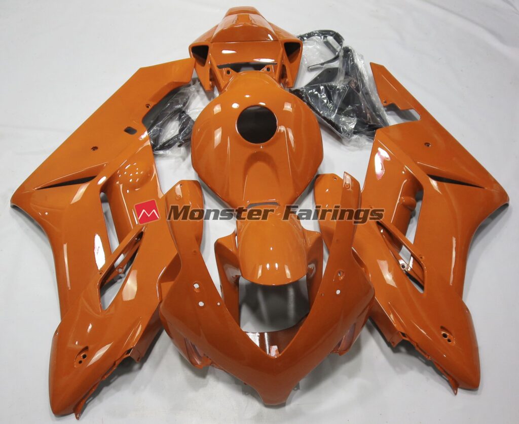 Honda CBR1000RR 2004 - 2005 Gloss Orange ABS fairings - custom motorcycle bodywork kit by Monster Fairings