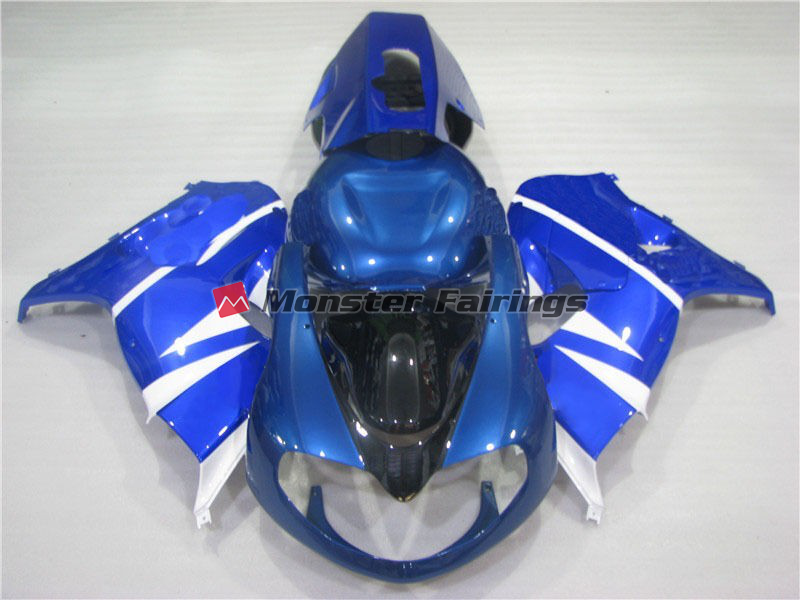 Suzuki TL1000R 1998 - 2003 Gloss Blue ABS fairings - custom motorcycle bodywork kit by Monster Fairings