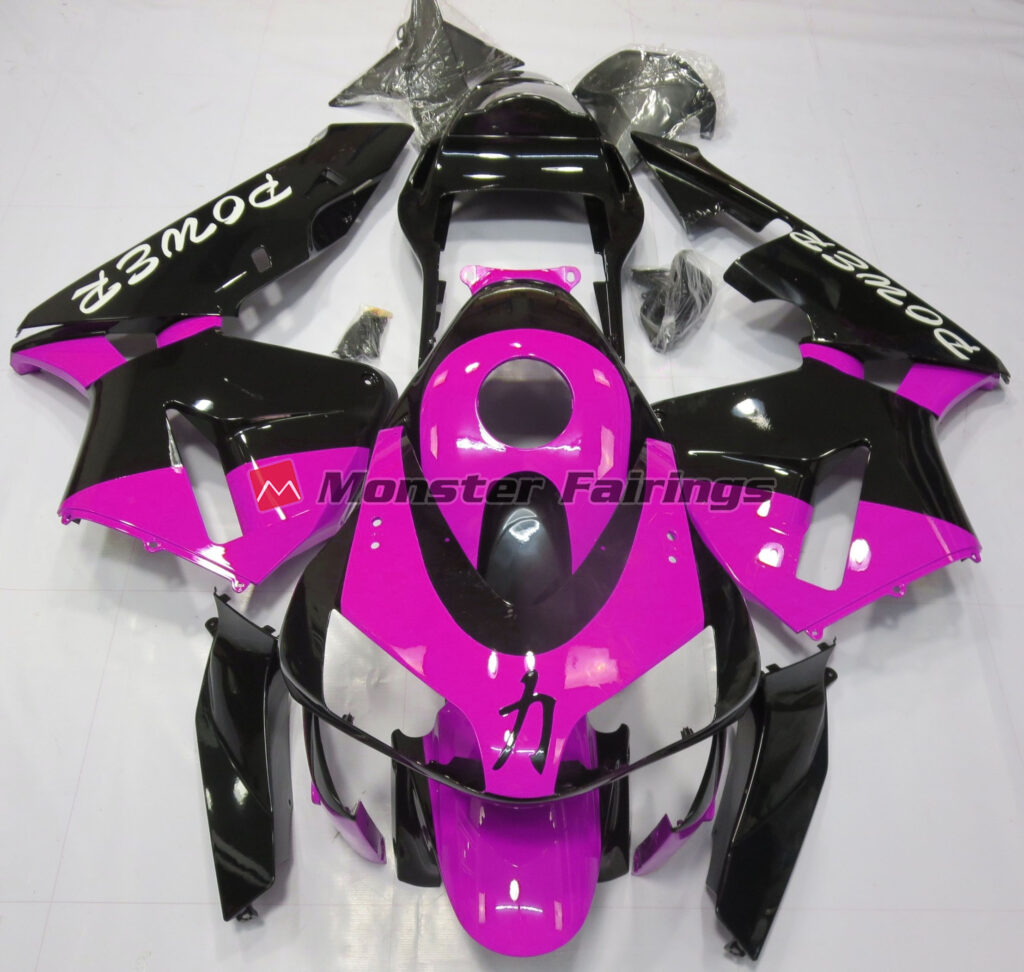 Honda CBR600RR 2003 - 2004 Hot Pink Power ABS fairings - custom motorcycle bodywork kit by Monster Fairings