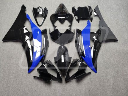 Yamaha R6 2008-2016 Gloss Black & Blue ABS Fairings | Monster Fairings