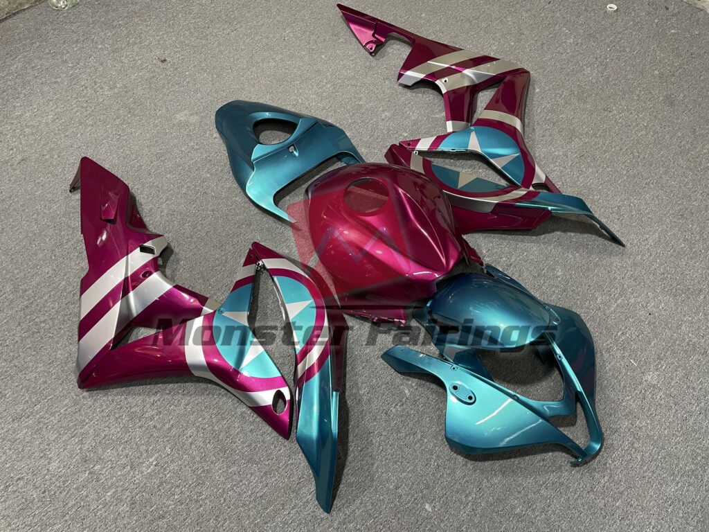 Pink Captain America ABS fairings for Honda CBR600RR 2007 - 2008 - premium OEM fit kit by Monster Fairings
